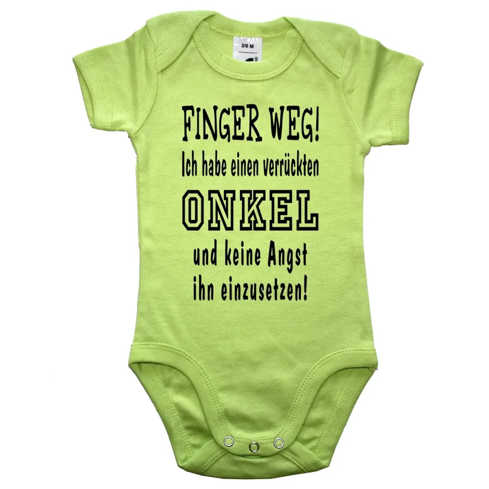Babybody mit freier Farbwahl und Familienauswahl