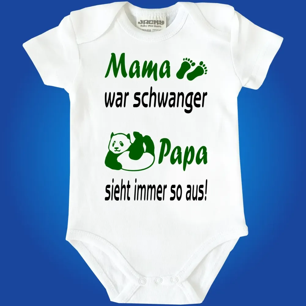 Baby Body Geschenkidee mit Panda