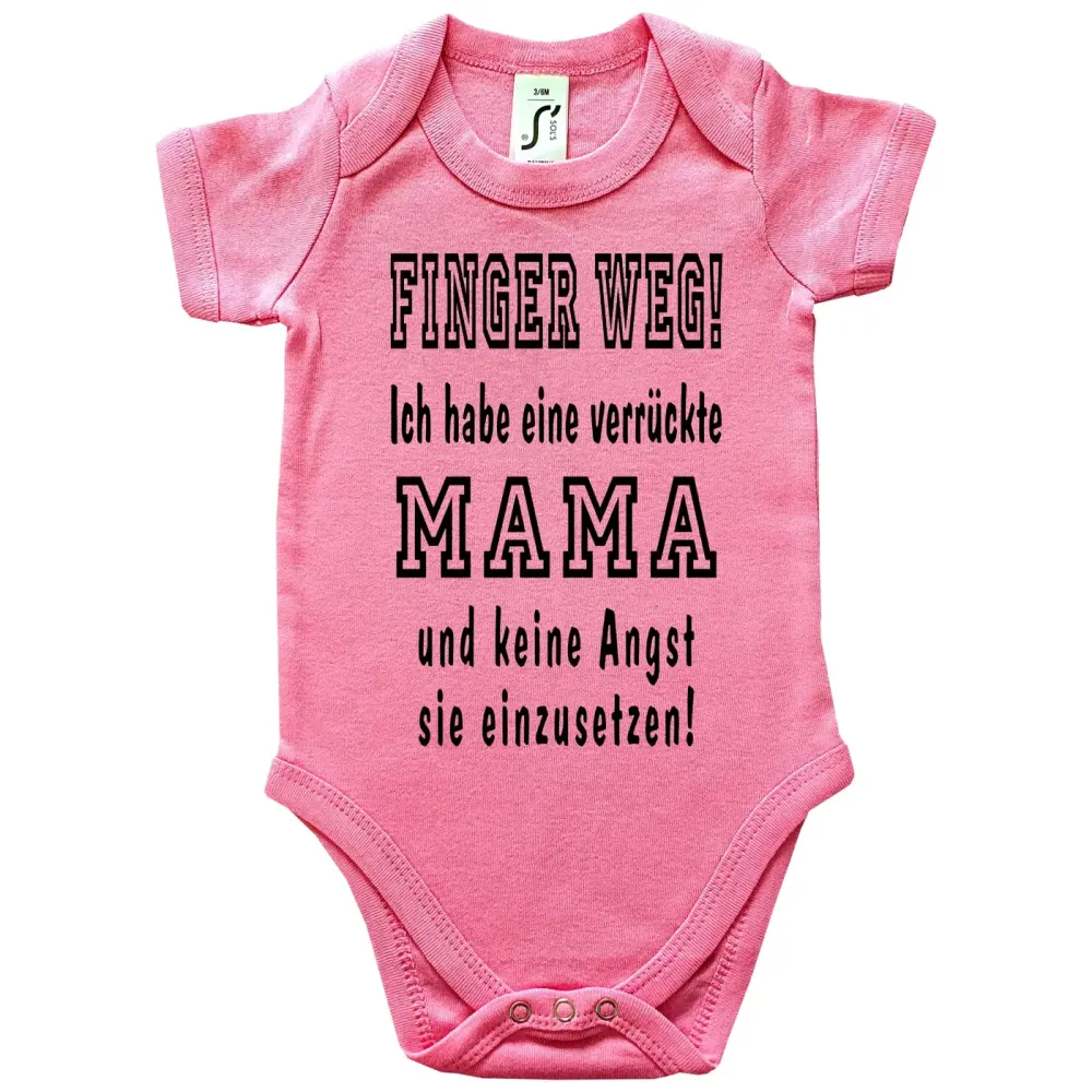 Preview: Lustiger Baby Bodie Finger weg