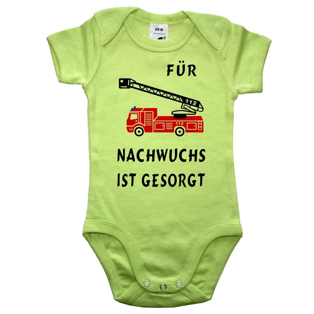 Baby-Body für Feuerwehr-Nachwuchs