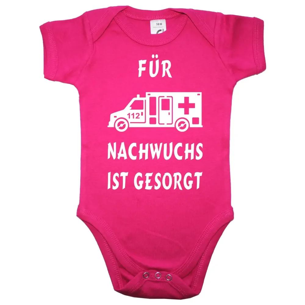 Babybody als Geschenk für Rettungsdienst‑Kollegen zur Geburt