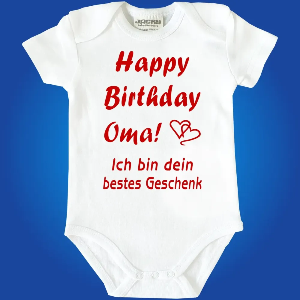 Babybody Happy Birthday Onkel