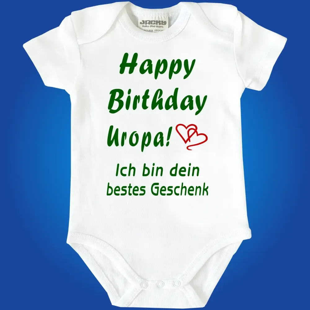 Babybody Geburtstagsbody Familie