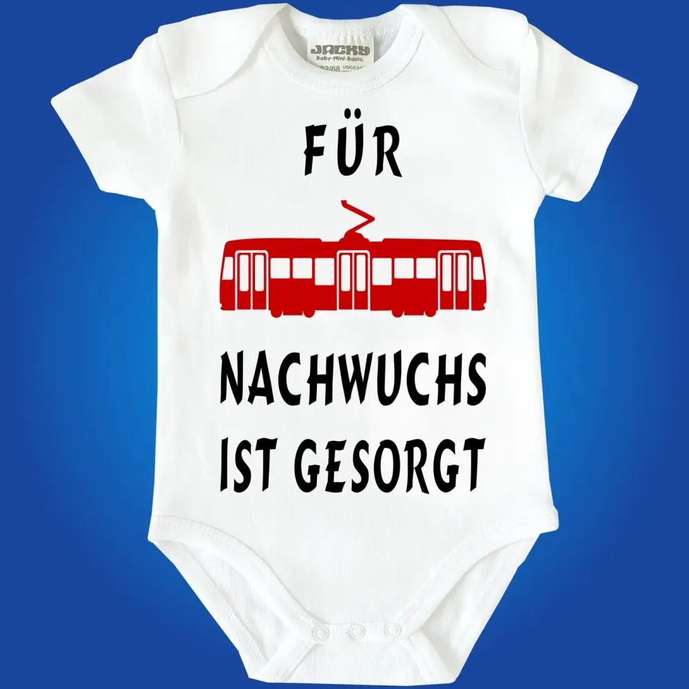 Baby Bodysuit with Tram