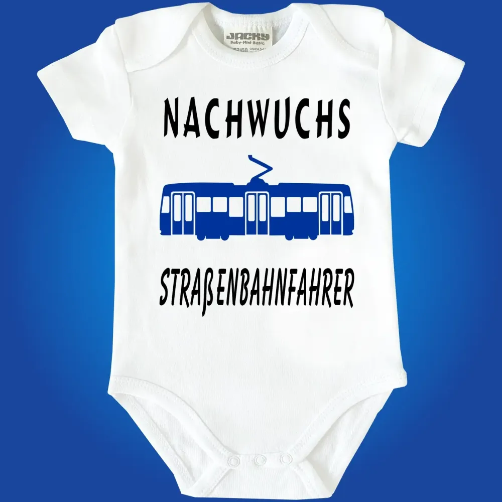 Preview: Baby Bodie mit Strassenbahn Straßenbahn