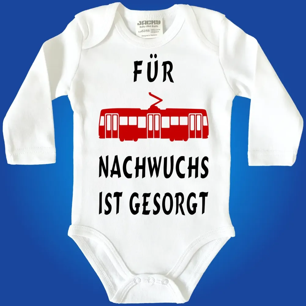 Baby Bodysuit with Tram