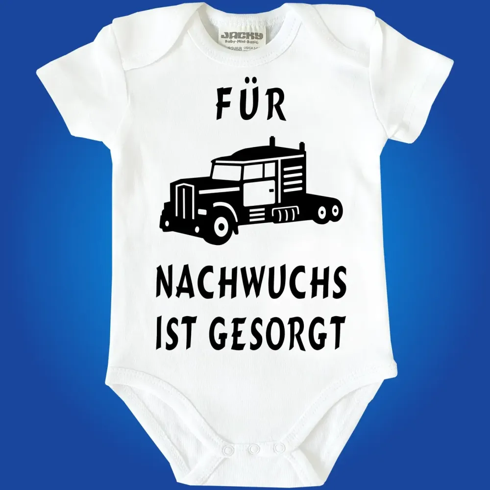 Baby-Body mit LKW