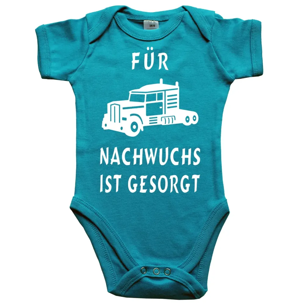 Baby Bodysuit Truck Driver