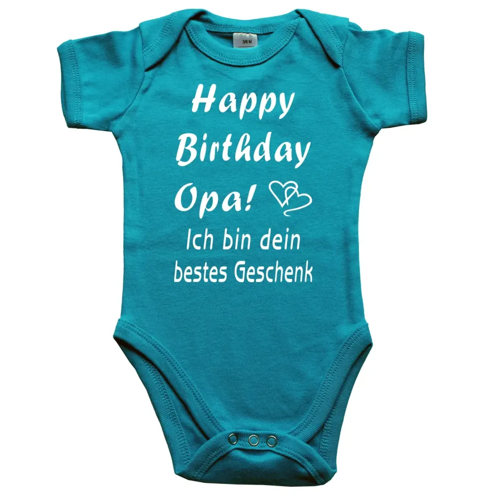 Babybody „Happy Birthday liebe Mama – Ich hab dich lieb“