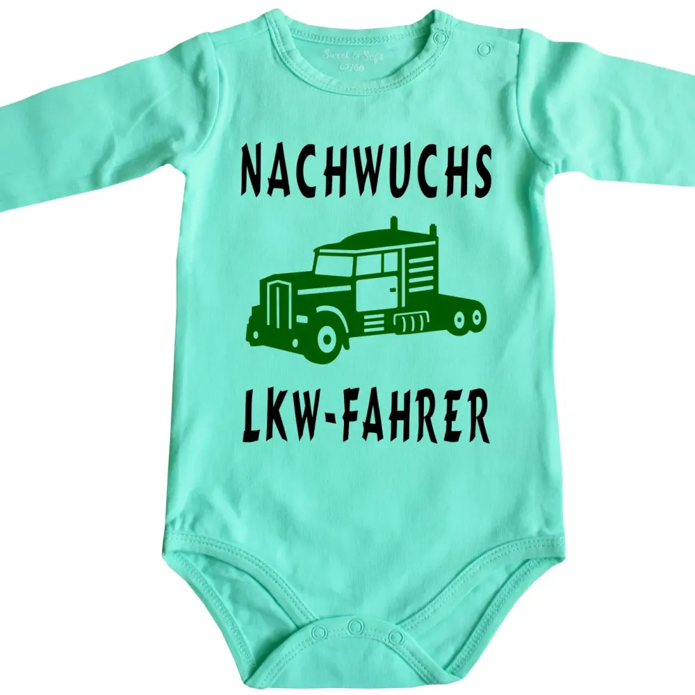 Baby-Body LKW-Fahrer Nachwuchs
