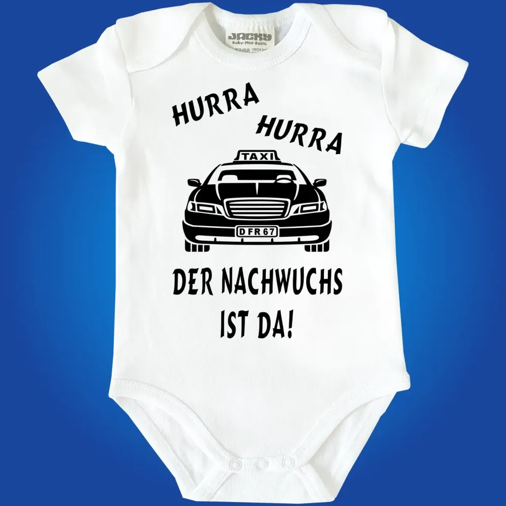 Baby‑Body für zukünftige Taxifahrerinnen
