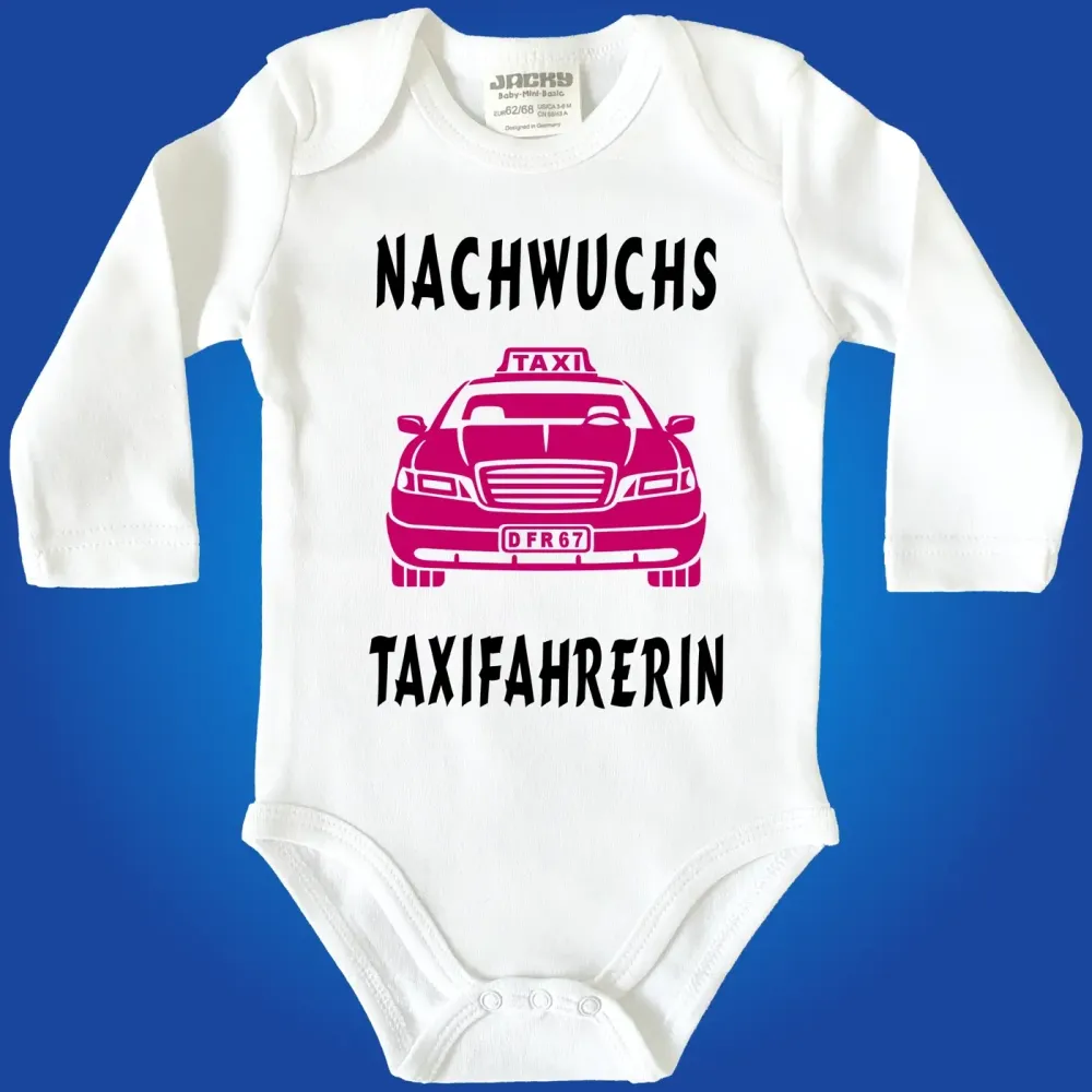 Baby‑Body für zukünftige Taxifahrer