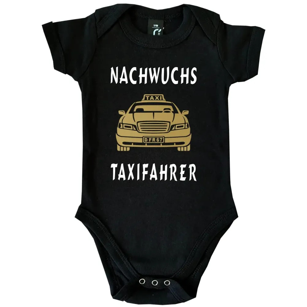 Preview: Baby‑Body für Nachwuchs‑Taxifahrer