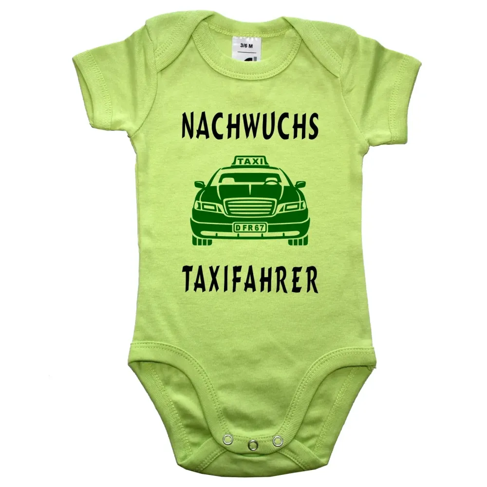 Babybody mit Berufsmotiv für Taxifahrer