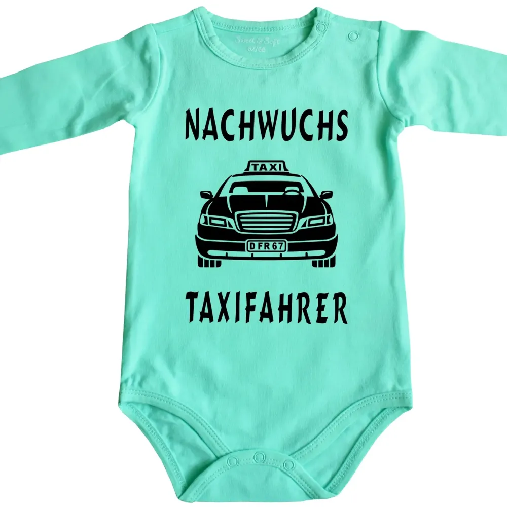 Preview: Baby‑Body für Nachwuchs‑Taxifahrer