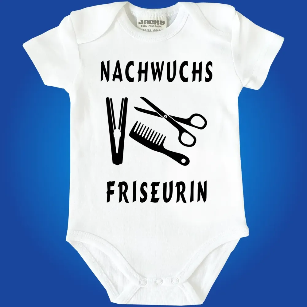 Baby-Body mit Friseur oder Friseurin