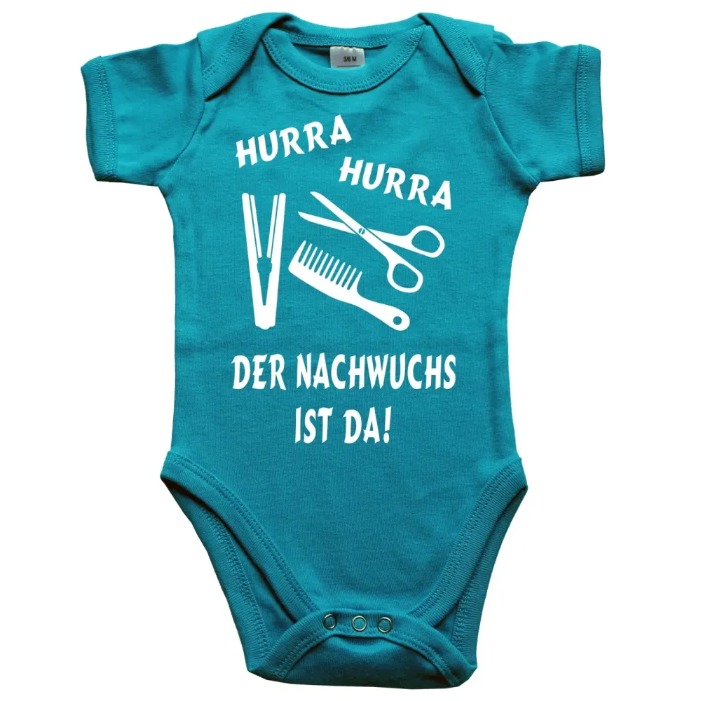 Baby-Body mit Druck Friseur oder Friseurin