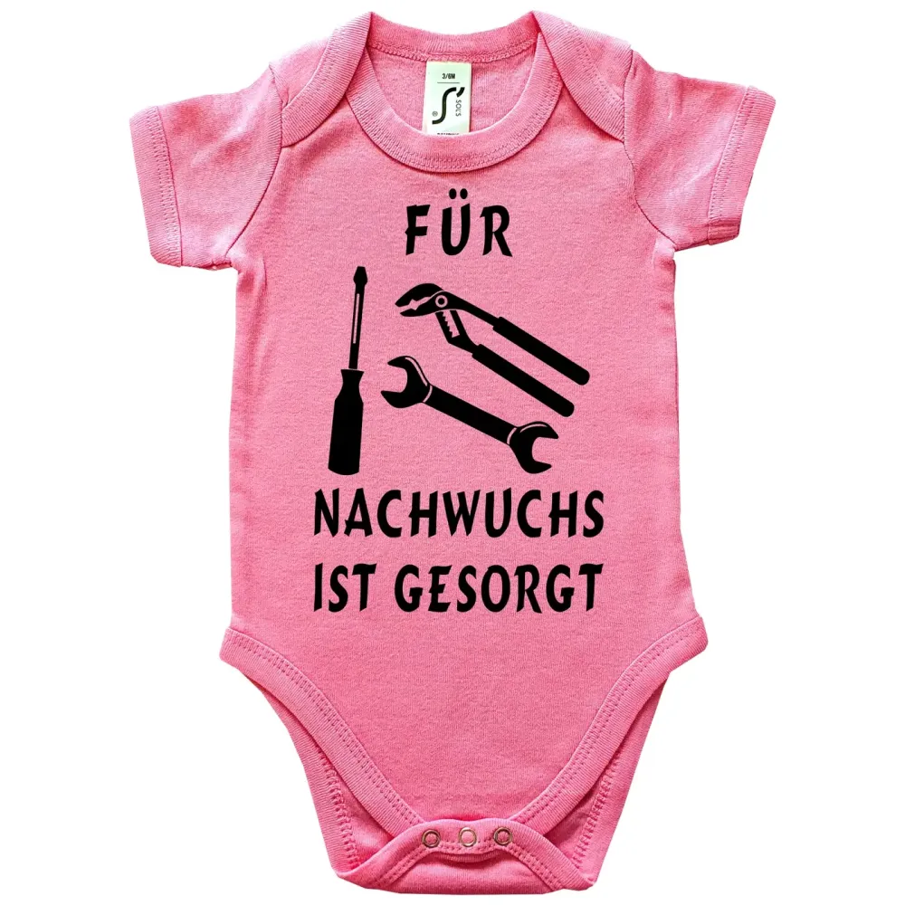 Baby-Body mit Aufdruck Schlosserin