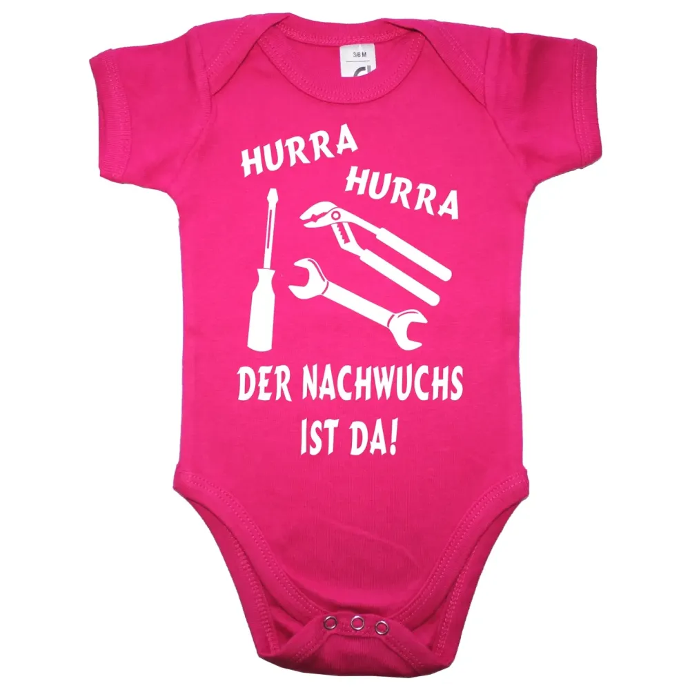 Baby-Body mit Druck verschiedener Berufe