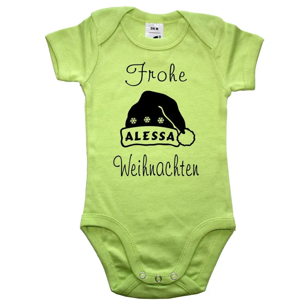 Baby-Body Weihnachtsgeschenk - Personalisiert