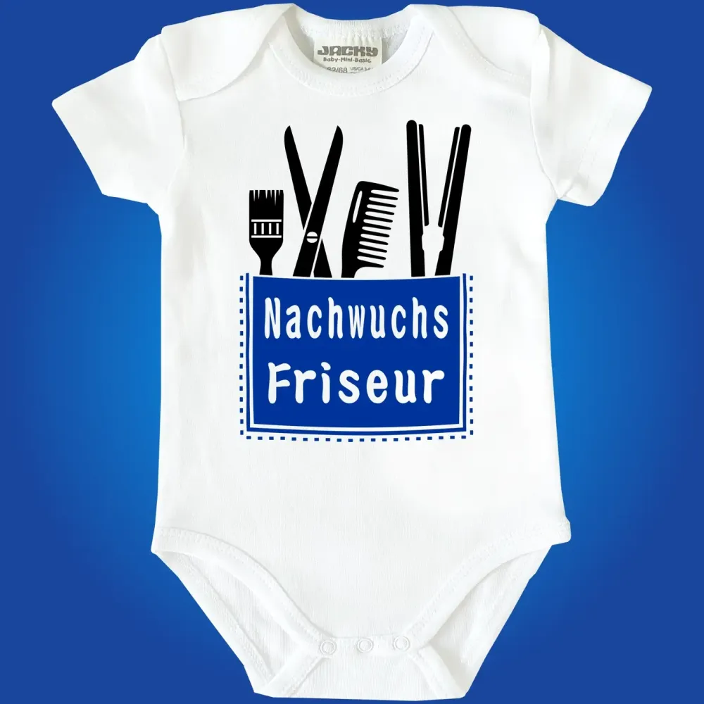 Baby-Body mit Druck Metallbauer