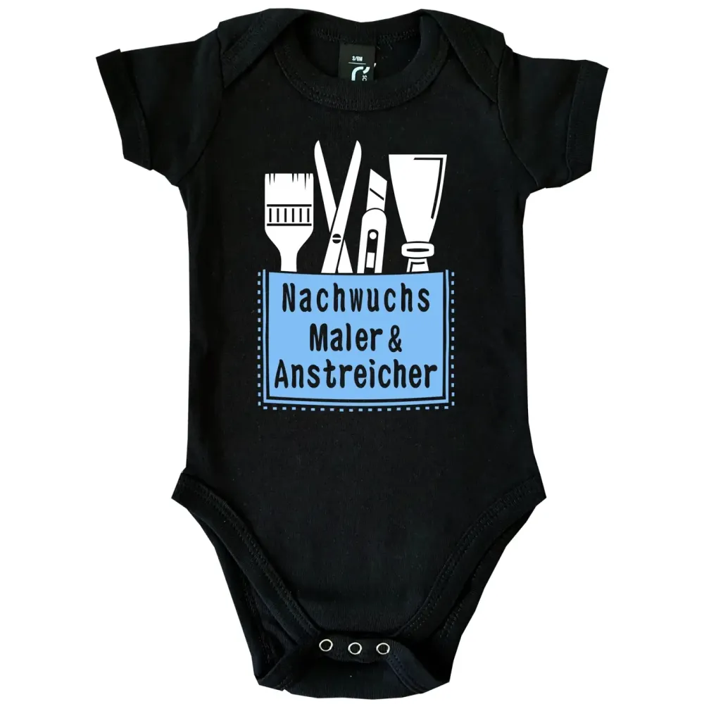 Baby-Body mit Aufdruck Schlosser