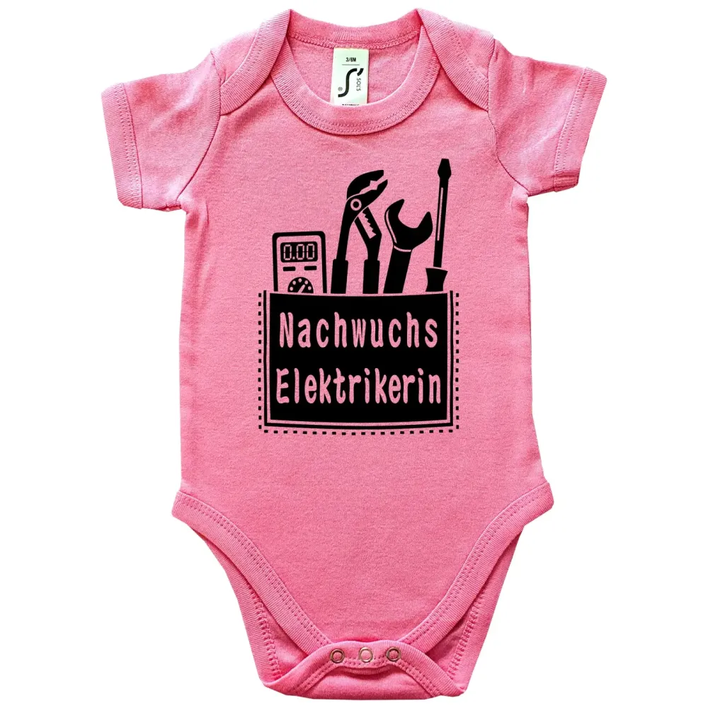 Baby-Body mit Aufdruck Nachwuchs Metallbauer