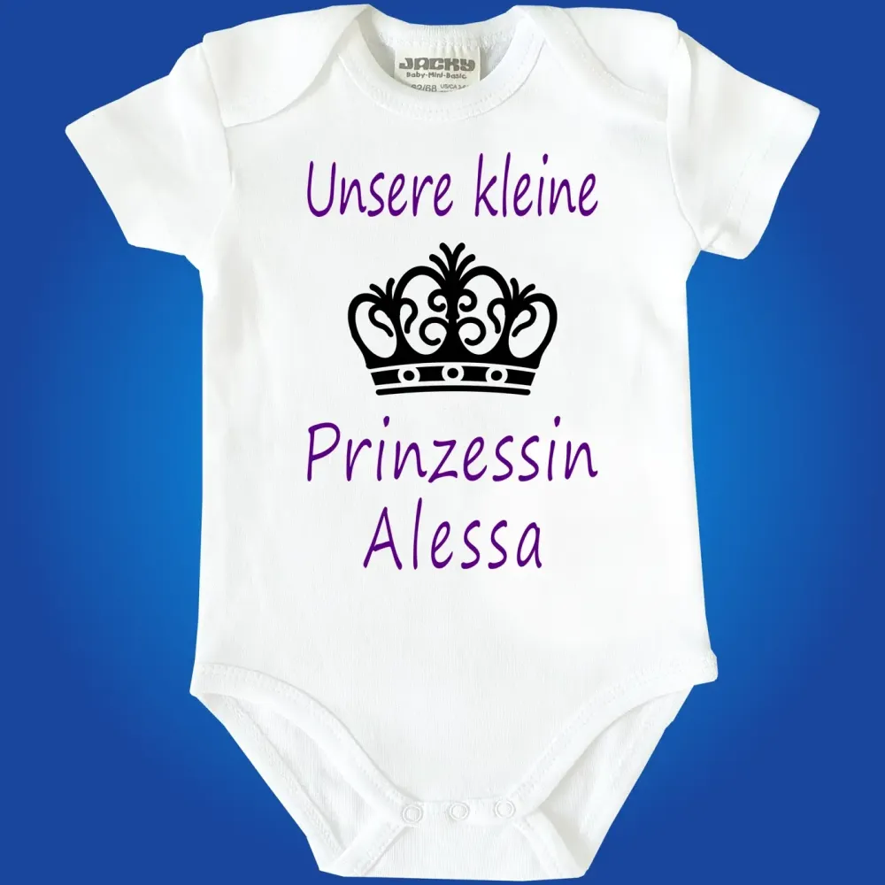 Babybody Prinz Body für Jungen
