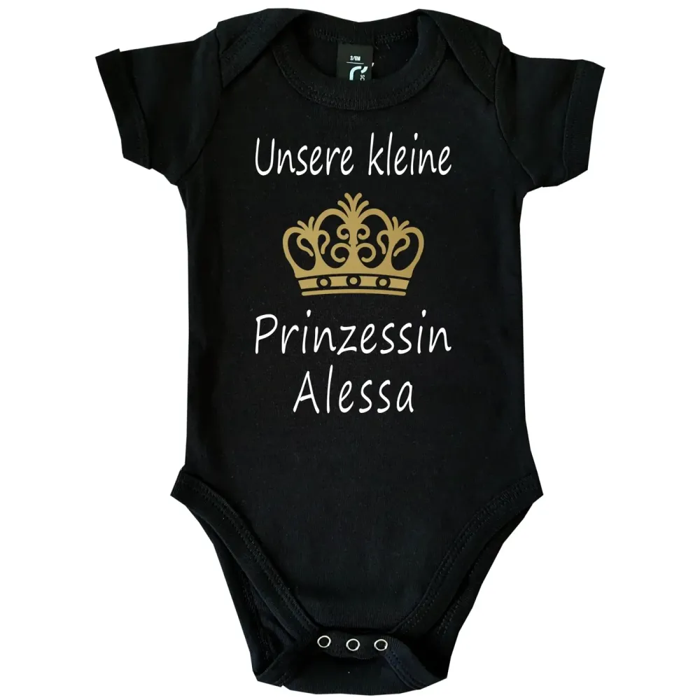 Baby-Body Prinz Design mit Krone