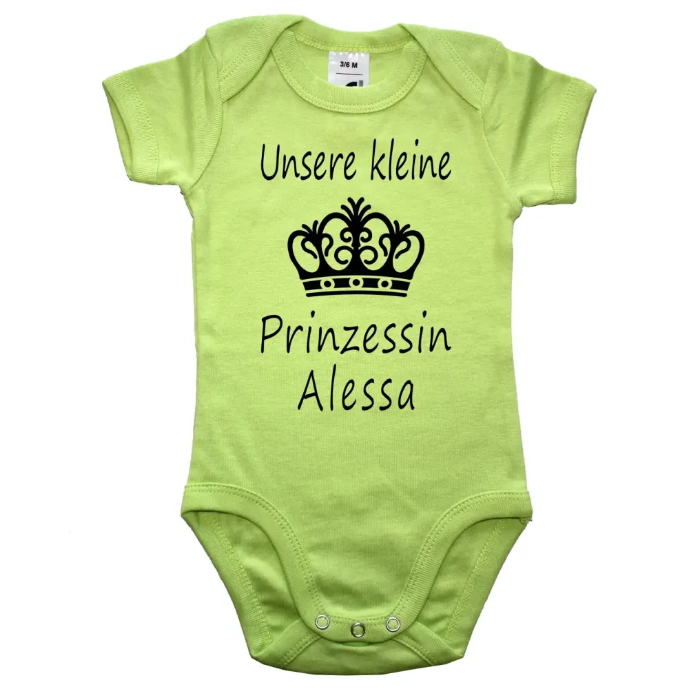 Baby-Body kleine Prinzessin süßes Motiv