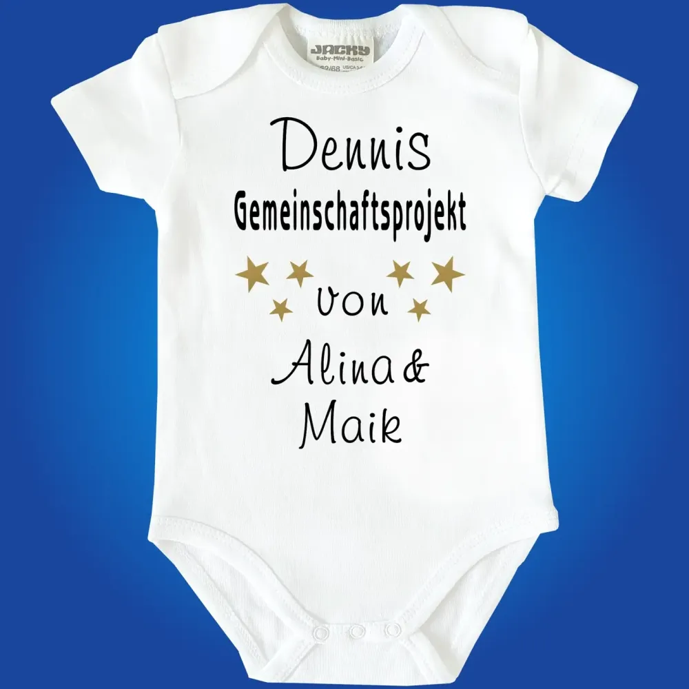Babybody Gemeinschaftsprojekt personalisiert