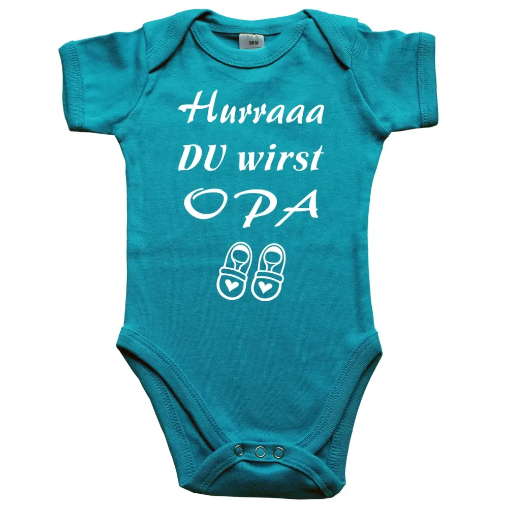 Süßer Baby Body mit Babyschuh Motiv