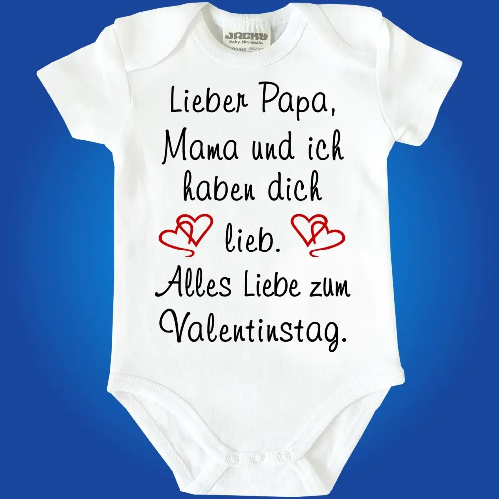 Preview: Babybody zum Valentinstag