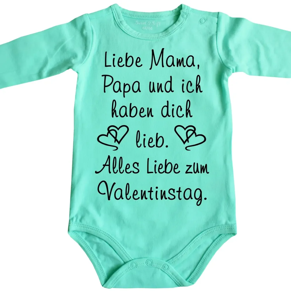 Preview: Baby-Body zum Valentinstag
