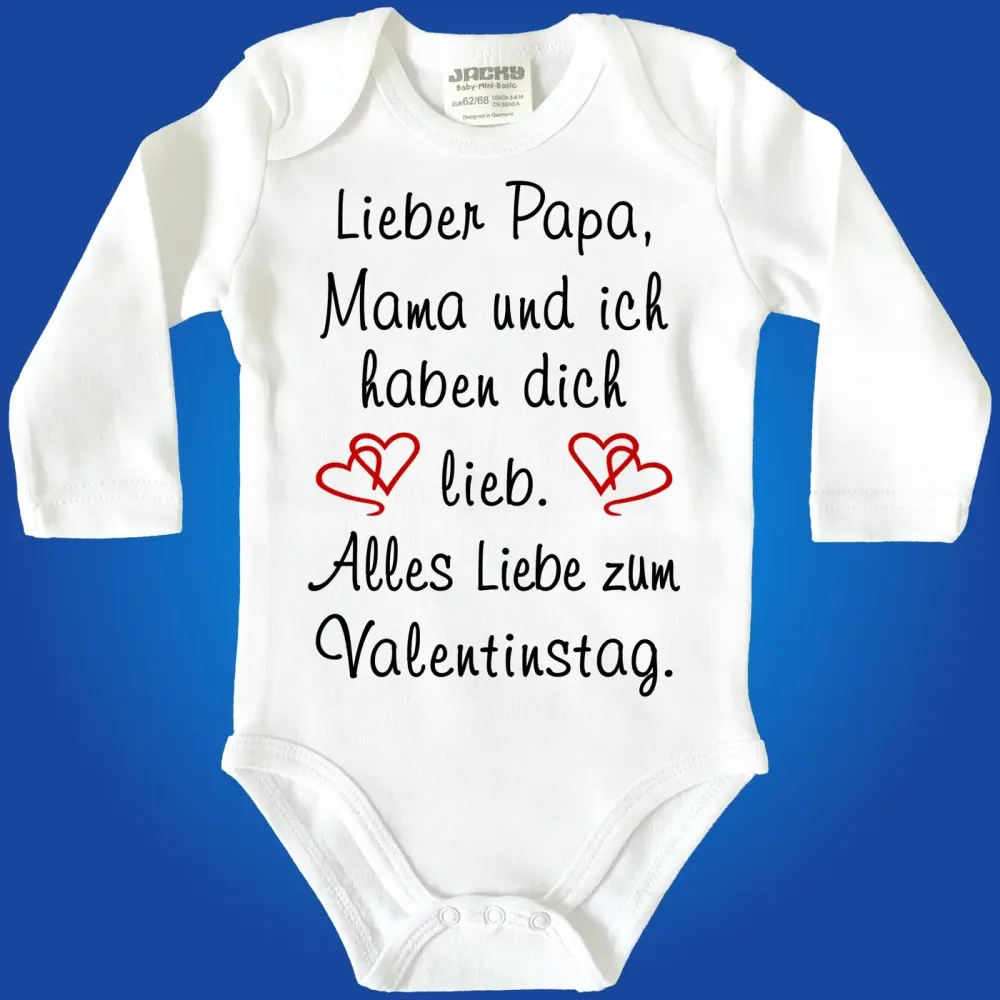 Preview: Babybody zum Valentinstag