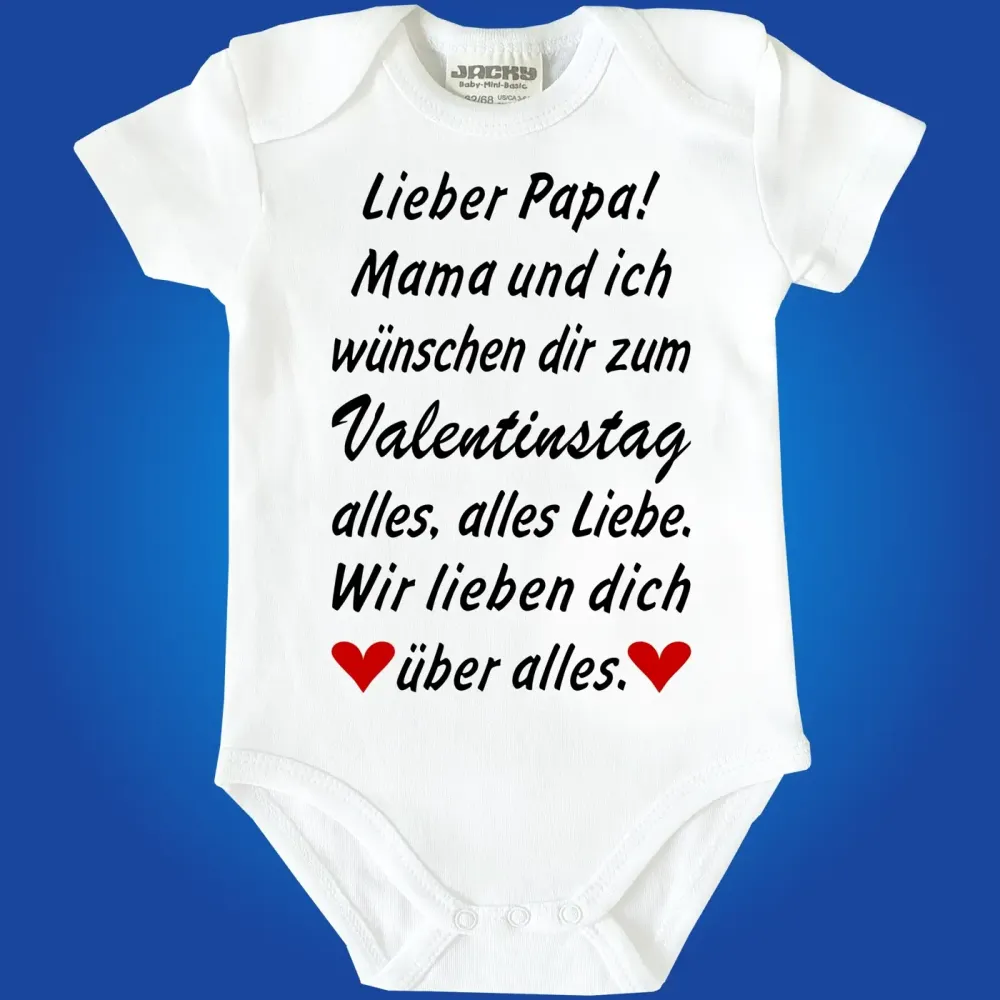 Preview: Baby-Body zum Valentinstag