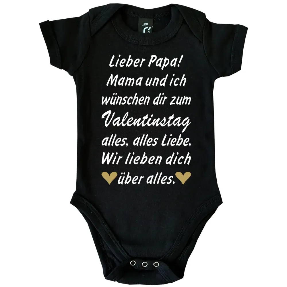 Baby-Body zum Valentinstag
