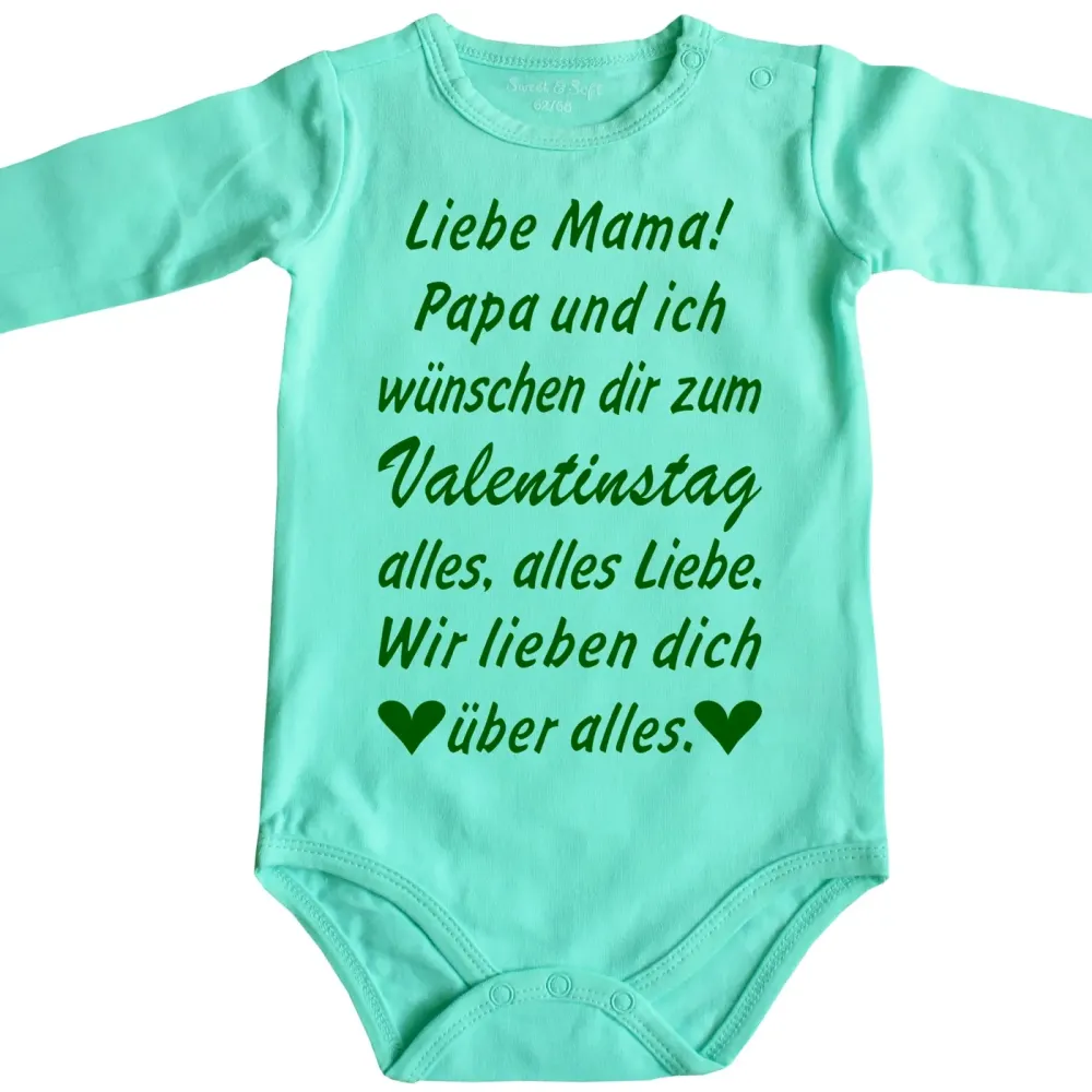 Preview: Baby-Body zum Valentinstag