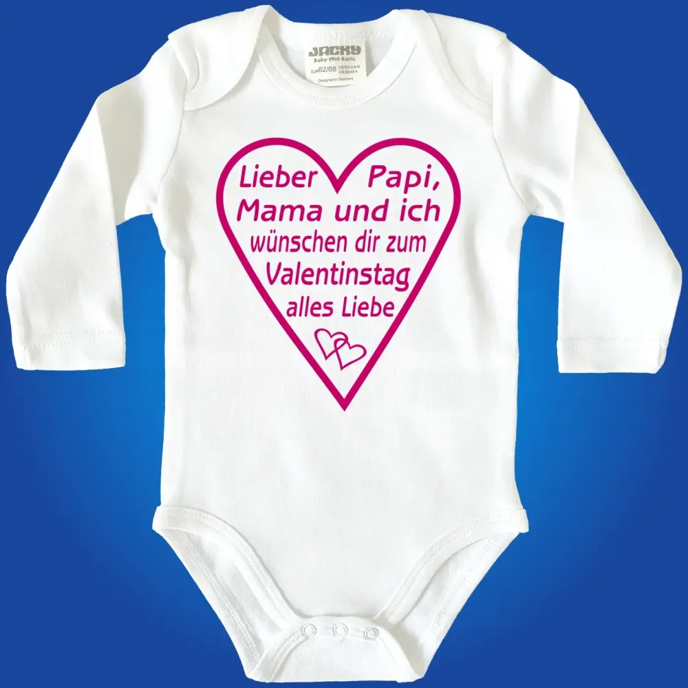 Preview: Baby-Body zum Valentinstag
