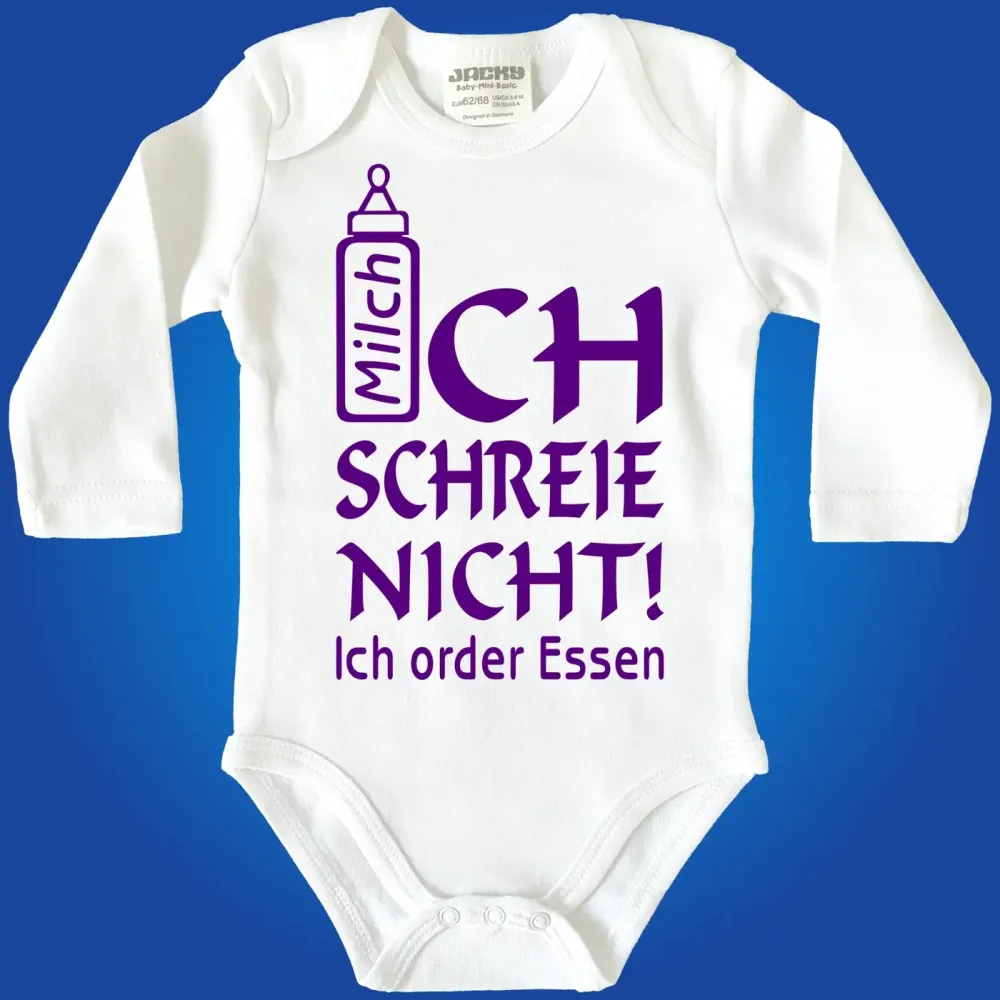 Baby-Body Ich Order Essen