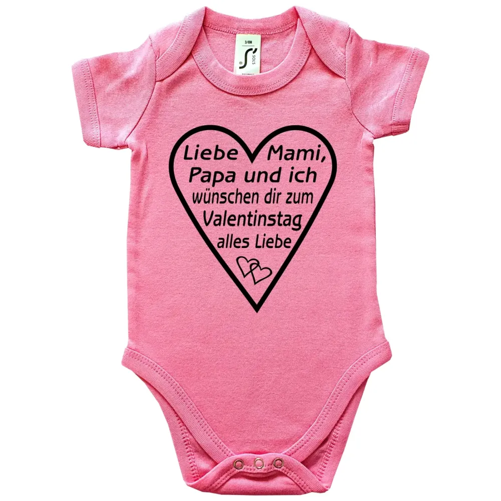 Baby-Body zum Valentinstag