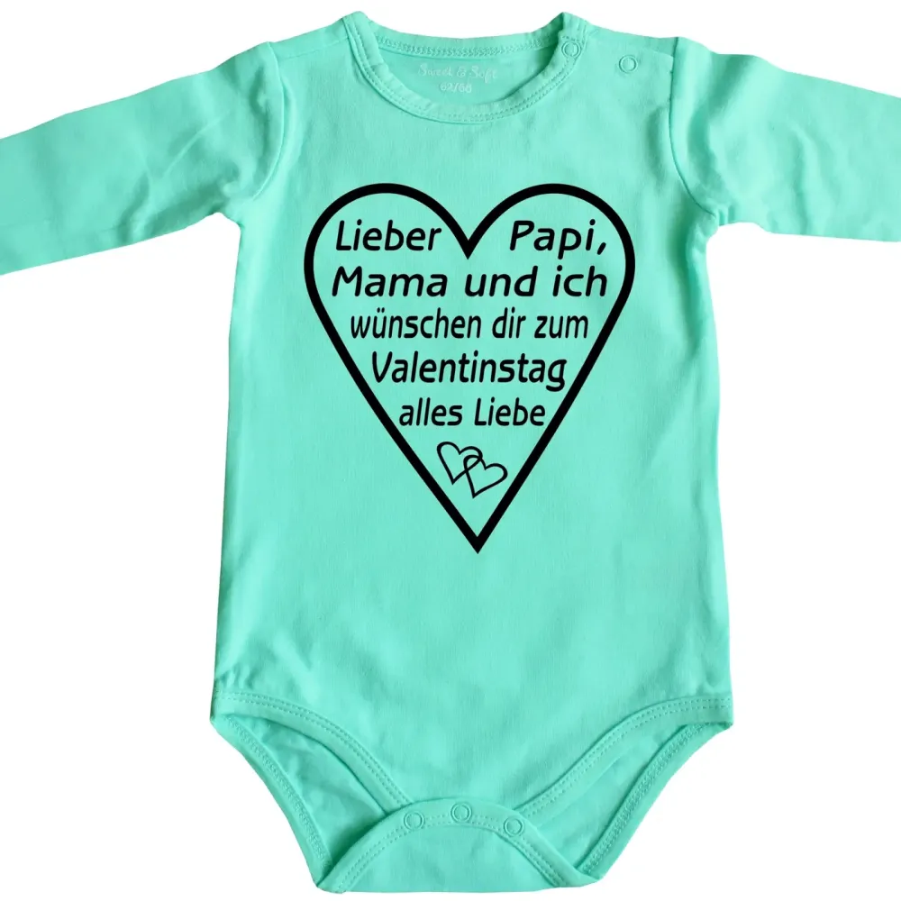 Baby-Body zum Valentinstag - Geschenk