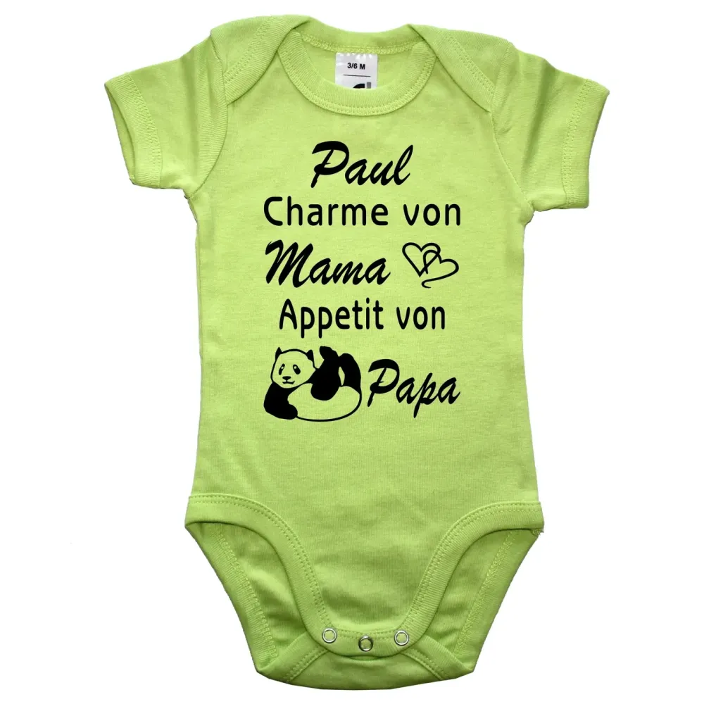 Preview: Babybody witziges Design