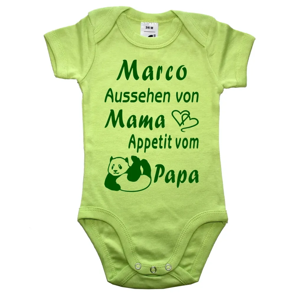 Baby-Body mit witzigem Spruch