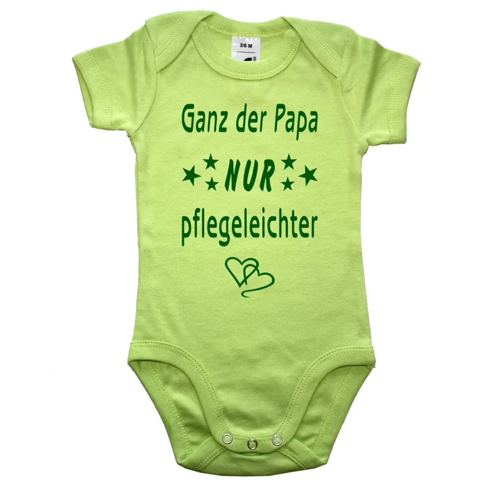 Babybody „Ganz der Papa – nur pflegeleichter“
