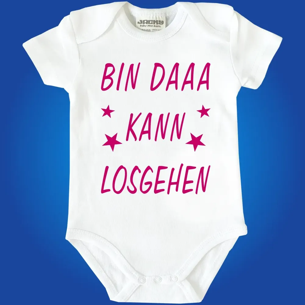 Preview: Baby-Body mit Druck zur Geburt