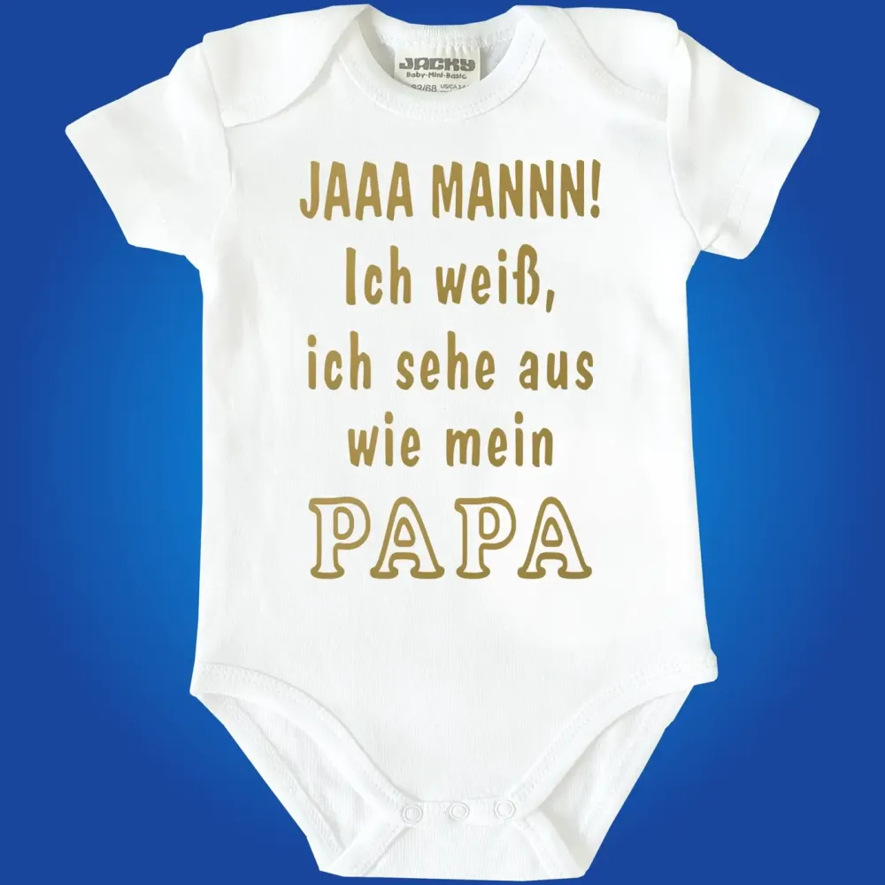 Babybody mit humorvollem Textdruck für Babys