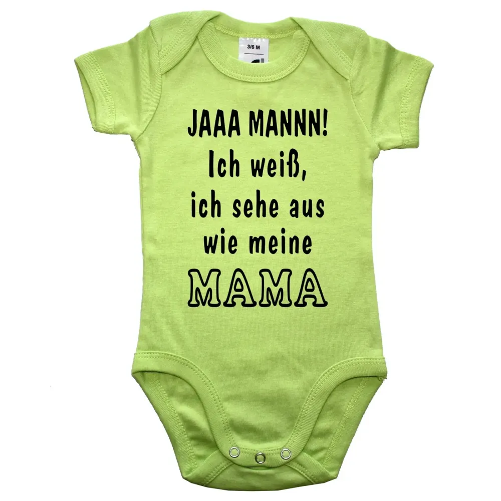 Baby‑Body mit frechem Spruch für Jungen und Mädchen
