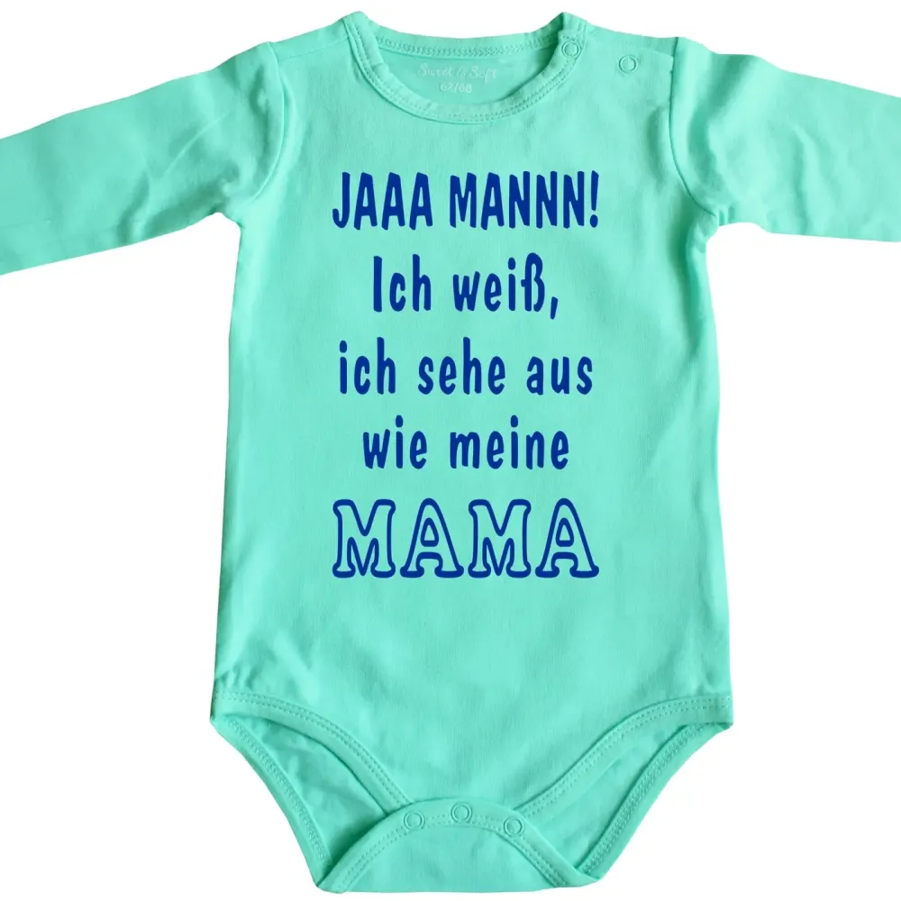 Baby‑Body mit frechem Spruch für Jungen und Mädchen