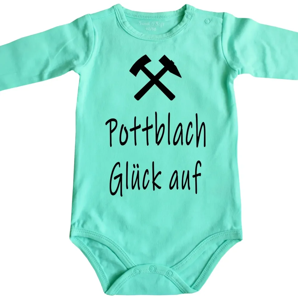 Preview: Baby-Body mit Aufdruck Ruhrpott